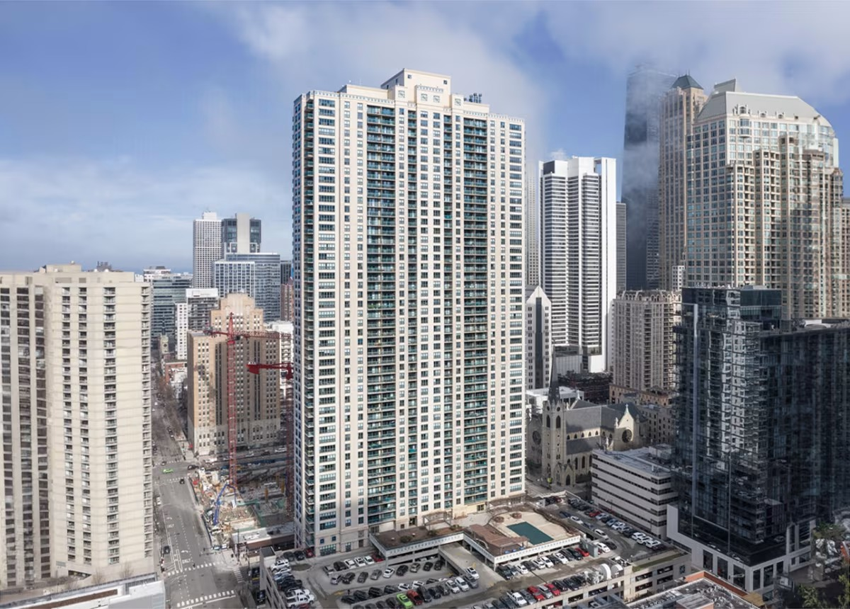 Modern multi-story building