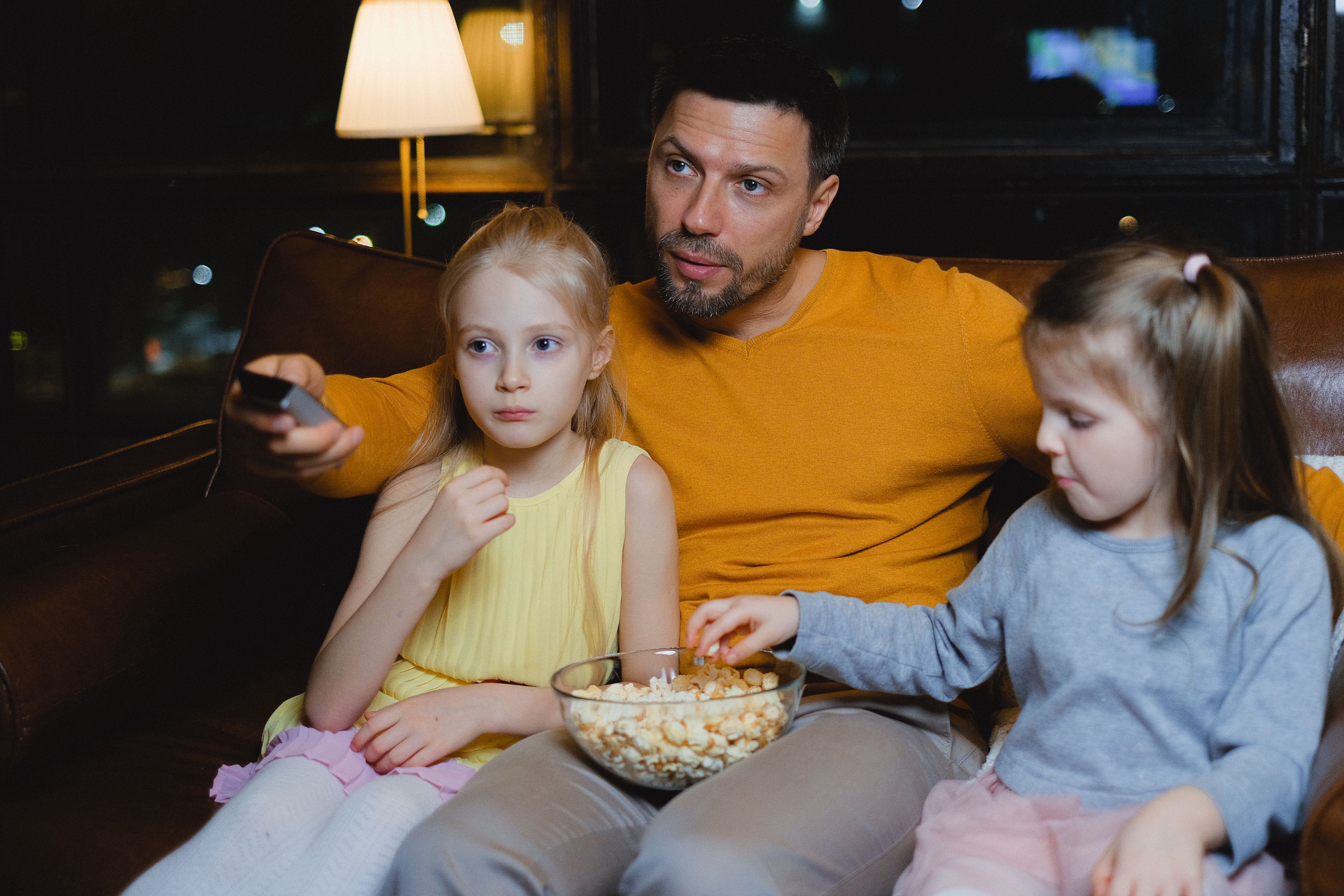Family streaming entertainment at home